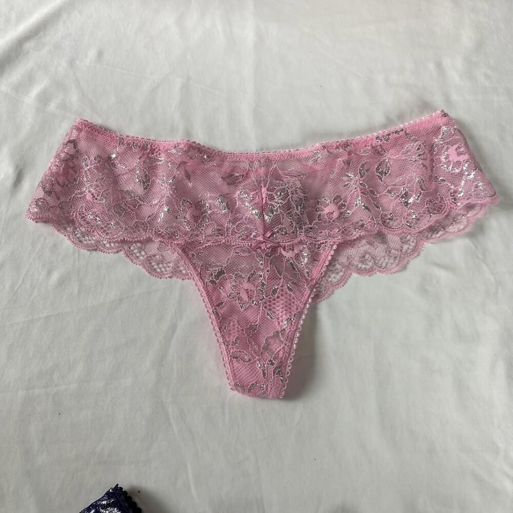Victoria Secret Allure Shine Hipster Thong Panty